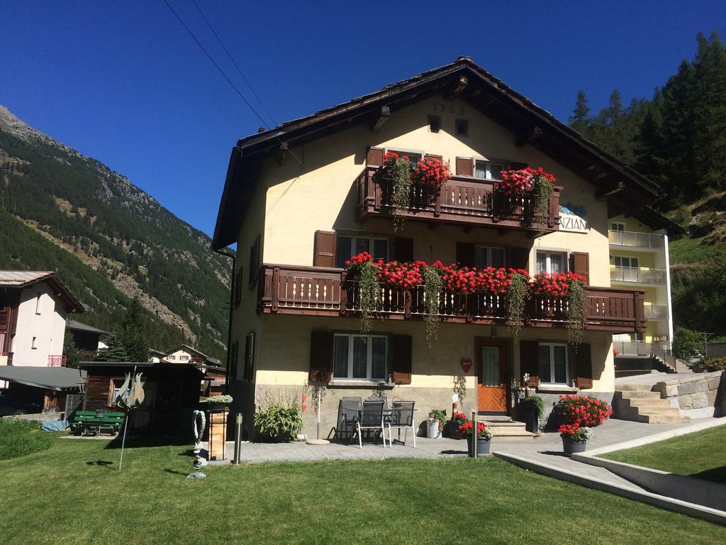 Apartment Enzian Saas-Grund Exteriör bild